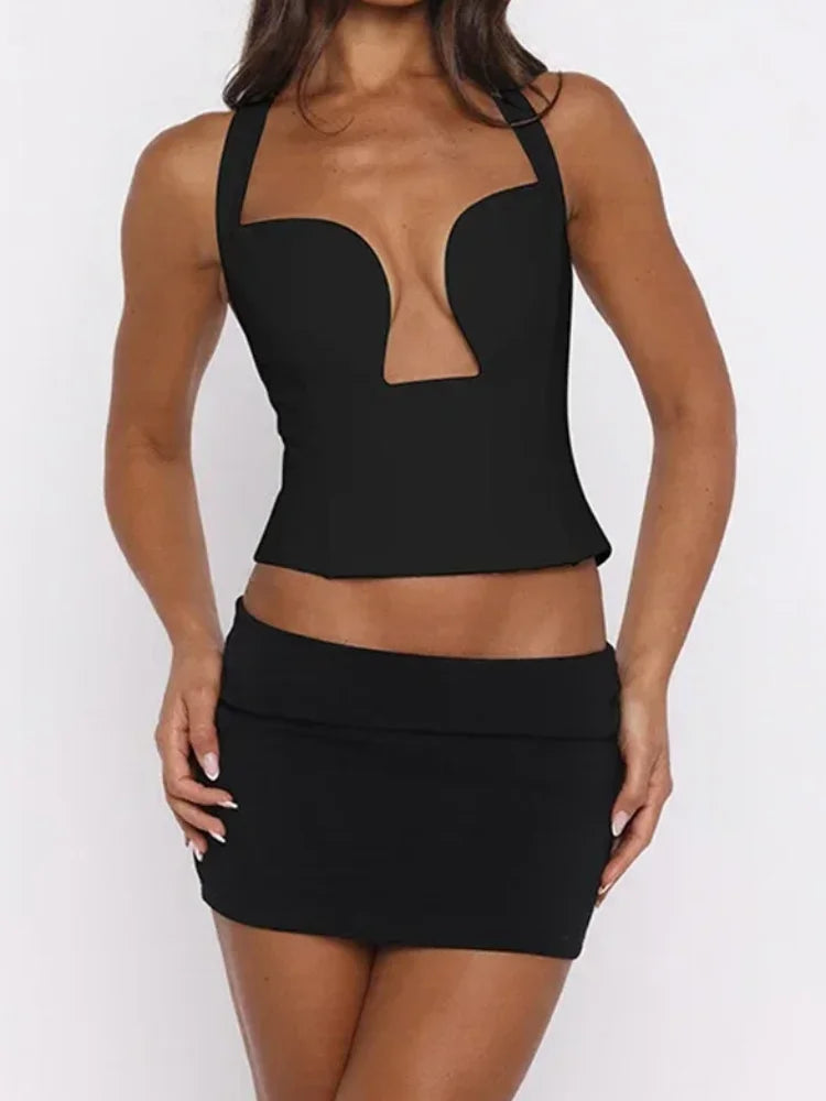 Elegant Halter Top