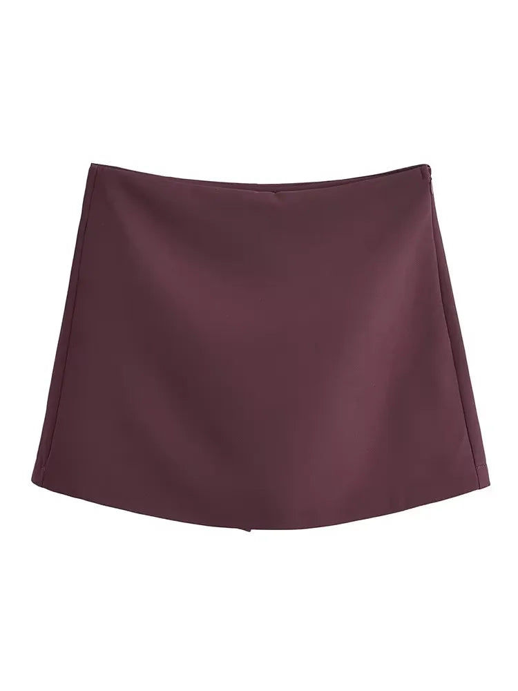 Essential High-Waist Skort