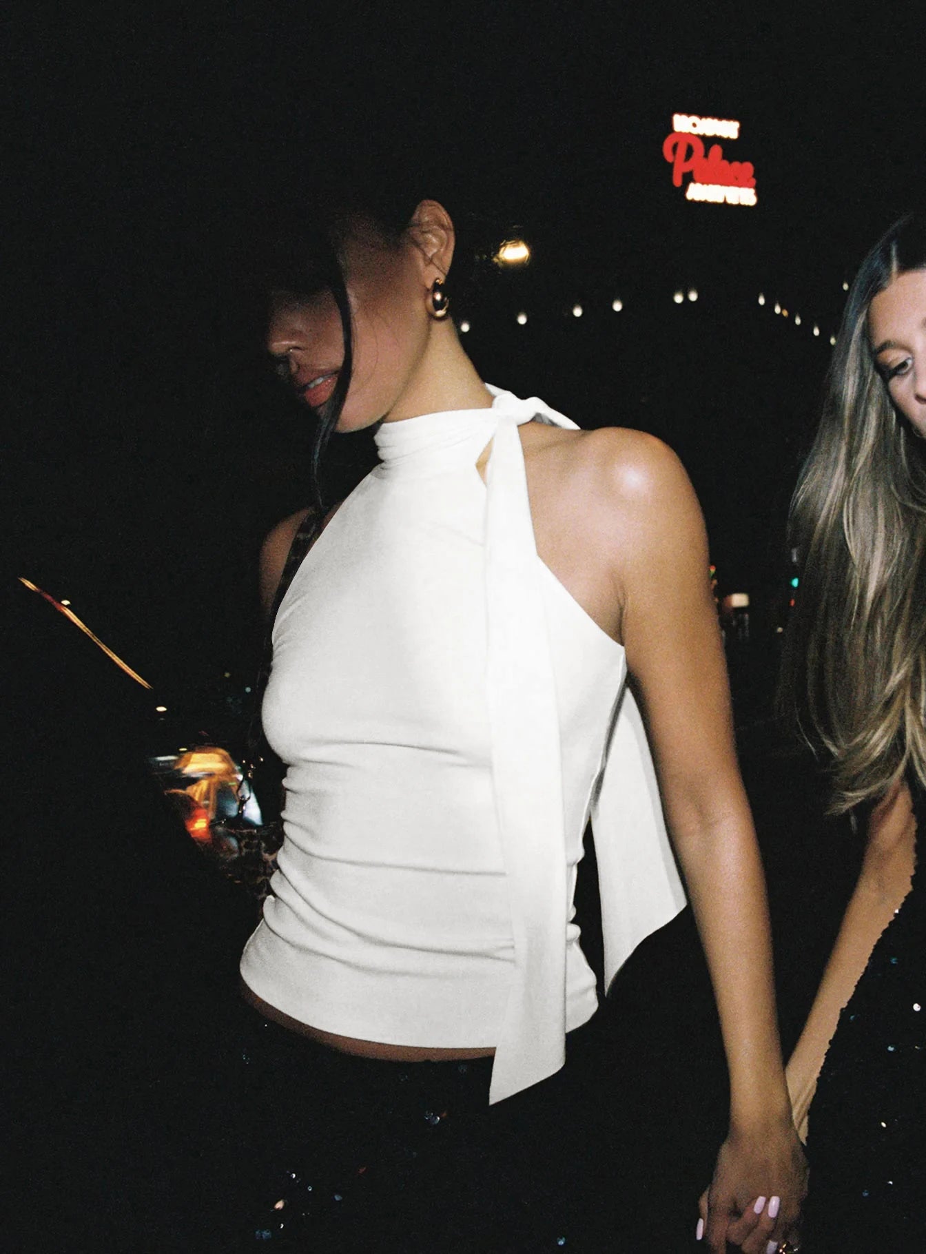 Chic White Sleeveless Top