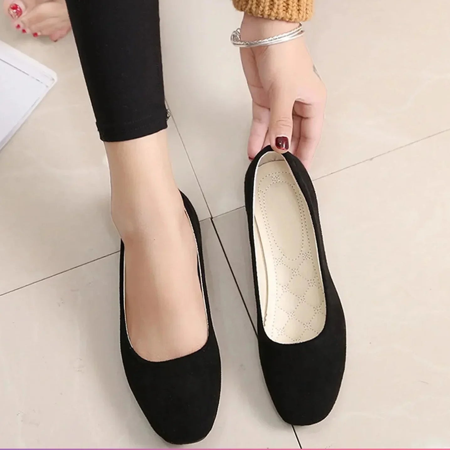 Classic Suede Flats