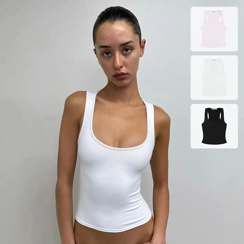 Wide Strap Tank Top