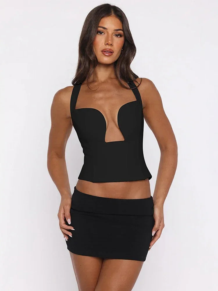 Elegant Halter Top