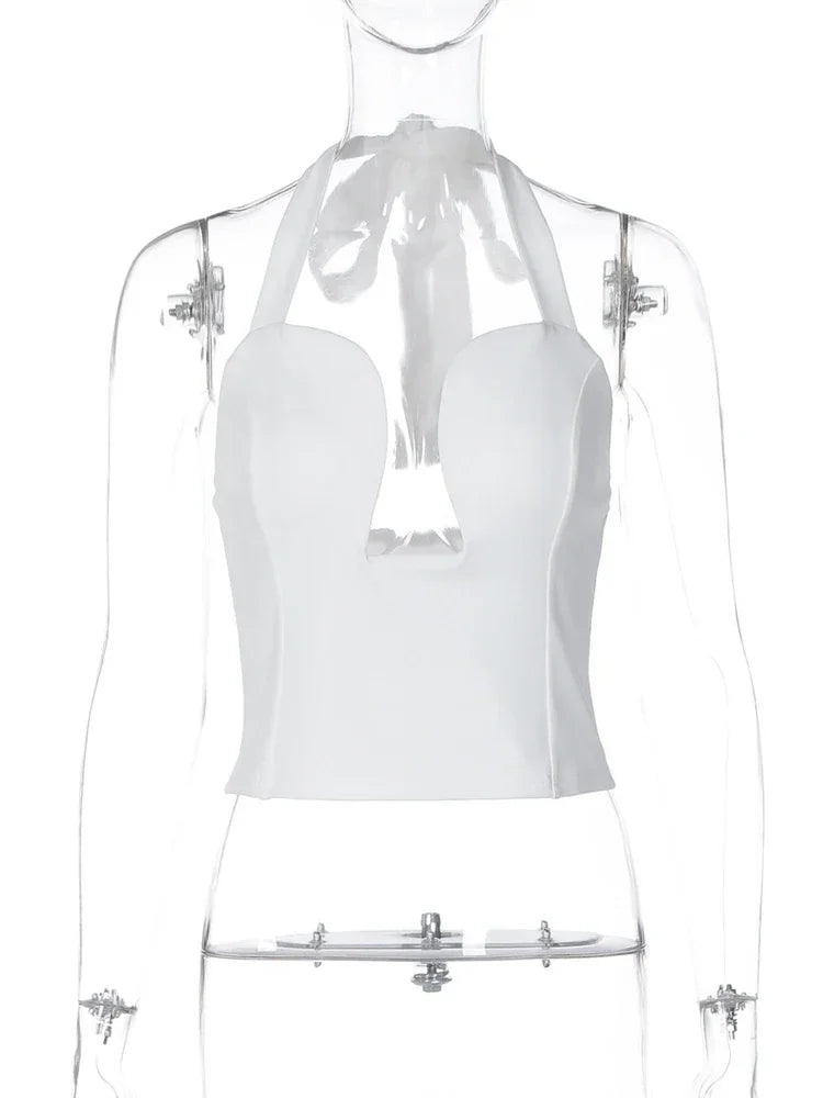 Elegant Halter Top